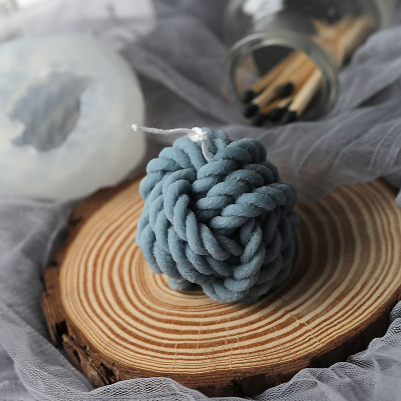 3D Wolle Form Kerze Form Duftk – Candle Making Reno Bewertung und Preis