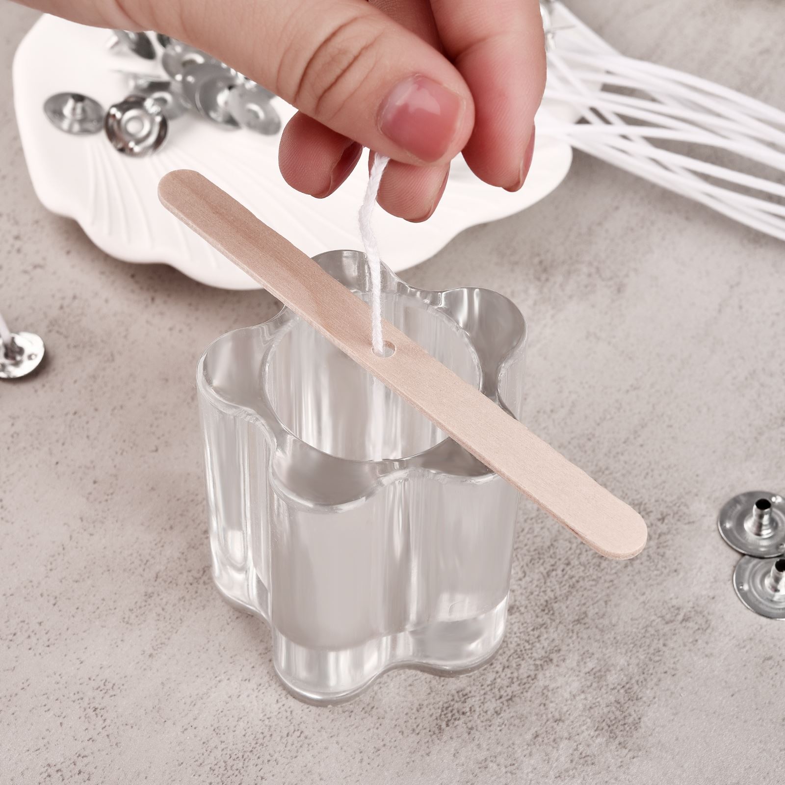 100 Stück rauchfreie Kerzendoc – Cotton Wick Pre Tabbed Bewertung und Preis