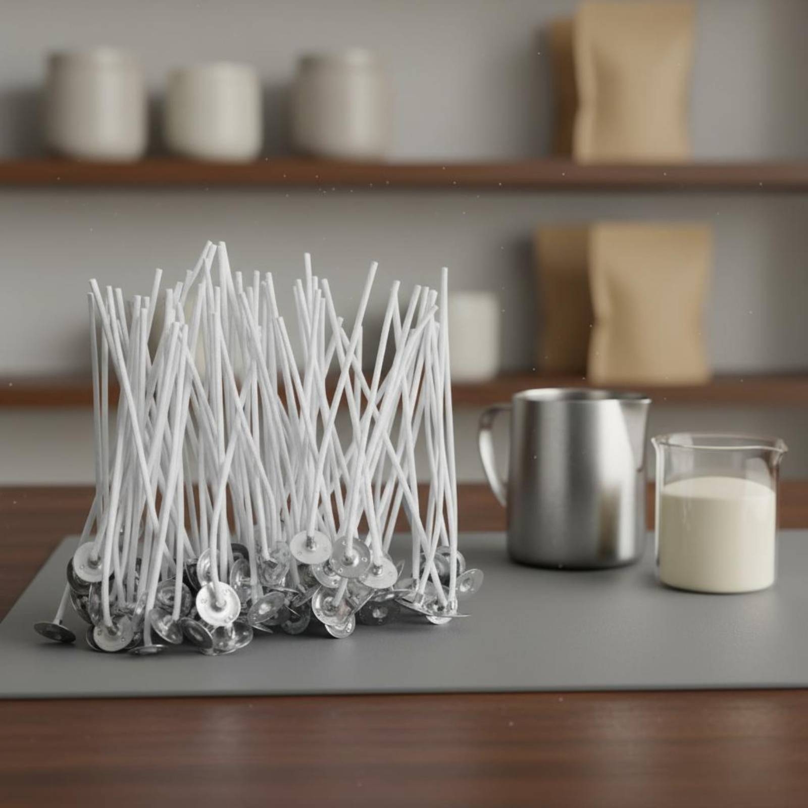 50 Stück Baumwoll-Kerzendochte – Cotton Wick Pre Tabbed Bewertung und Preis