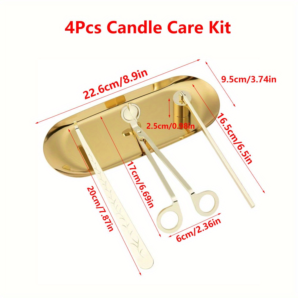 4 teile/satz Luxus Kerze Pfleg – Candle Making Items Bewertung und Preis