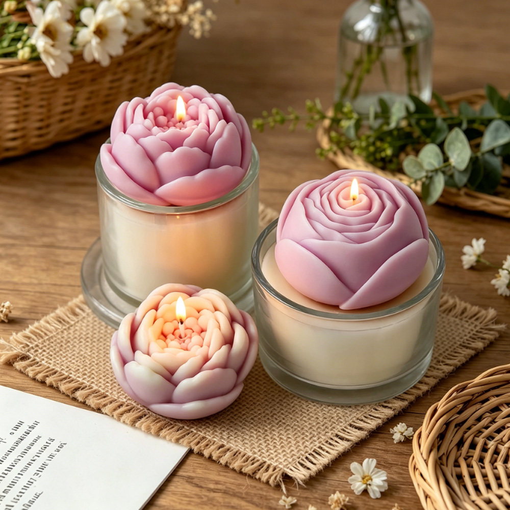 3D Blumen Silikonform Pfingstr – Candle Making Reno Bewertung und Preis