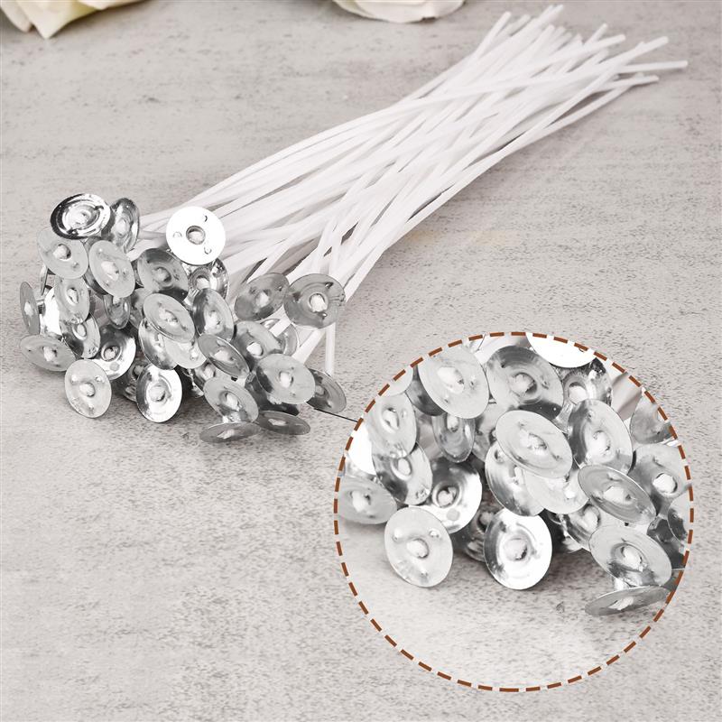 2,6 stücke rauchfreie Kerzen d – Cotton Wick Pre Tabbed Bewertung und Preis