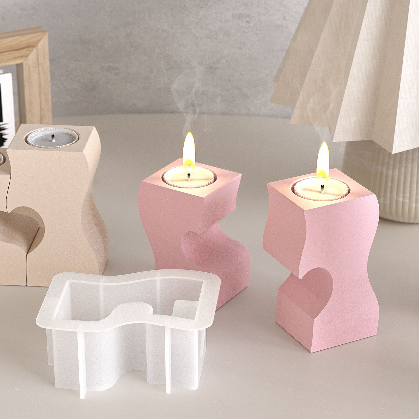 S Herz Kerzenständer Silikon F – Candle Making Items Bewertung und Preis